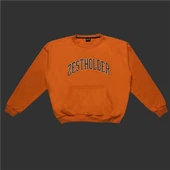 Klassisk flannelette løs sweatshirt